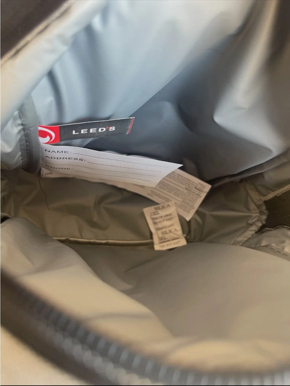 Coca-Cola Gray Backpack Insulated Interior NWT Promotional Travel Bag